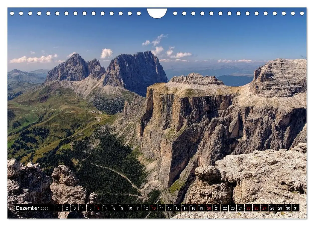 Bild: 9783516022049 | Sellagruppe - Traumhafte Ausblicke in den Dolomiten (Wandkalender...