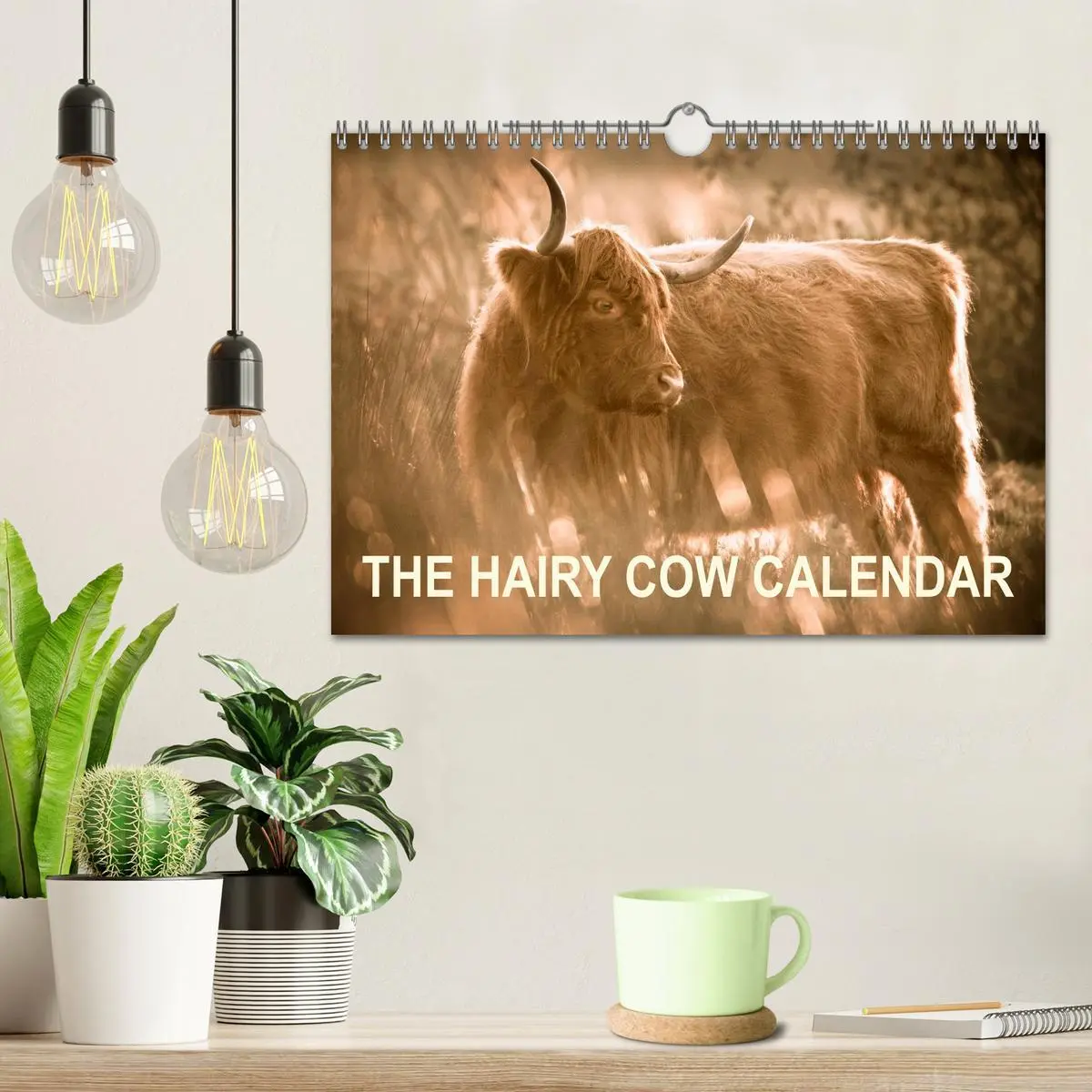 Bild: 9783516572049 | The Hairy Cow Calendar (Wall Calendar 2026 DIN A4 landscape),...