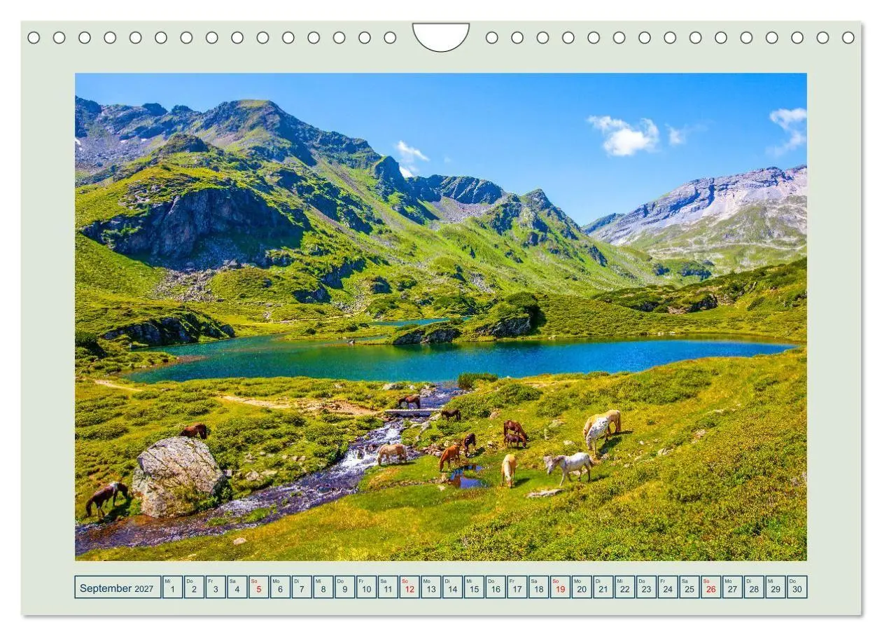 Bild: 9783569112049 | Die Giglachseen (Wandkalender 2027 DIN A4 quer), CALVENDO...
