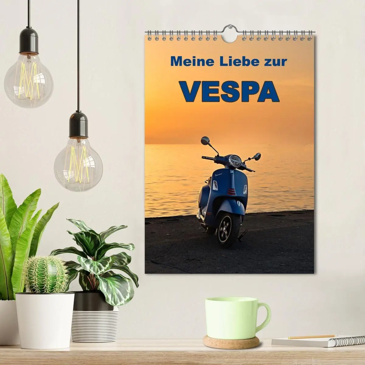 Bild: 9783569282049 | Die Liebe zur Vespa (Wandkalender 2027 DIN A4 hoch), CALVENDO...