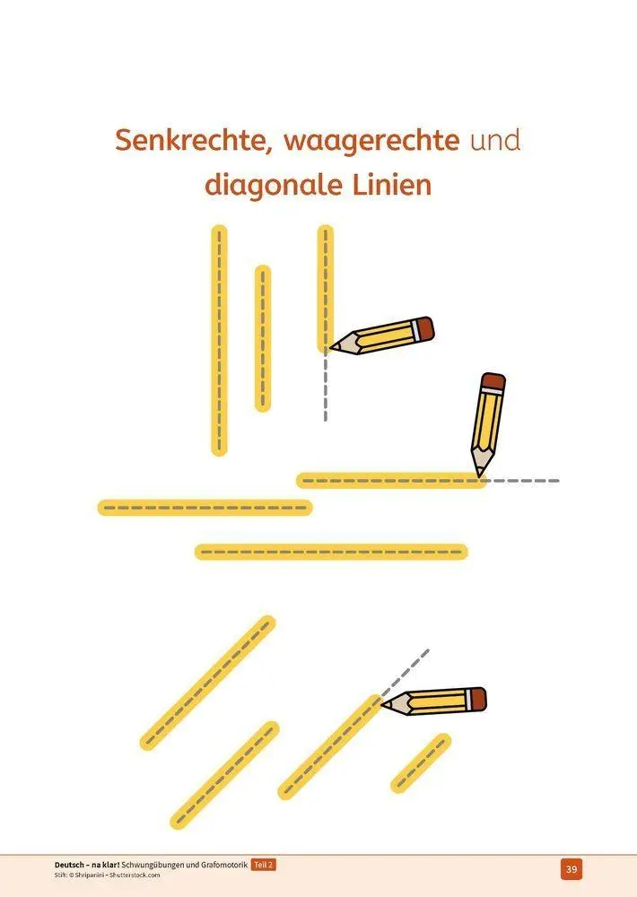 Bild: 9783834672049 | Deutsch - na klar! Schwungübungen und Grafomotorik Teil 2 | Kitzinger