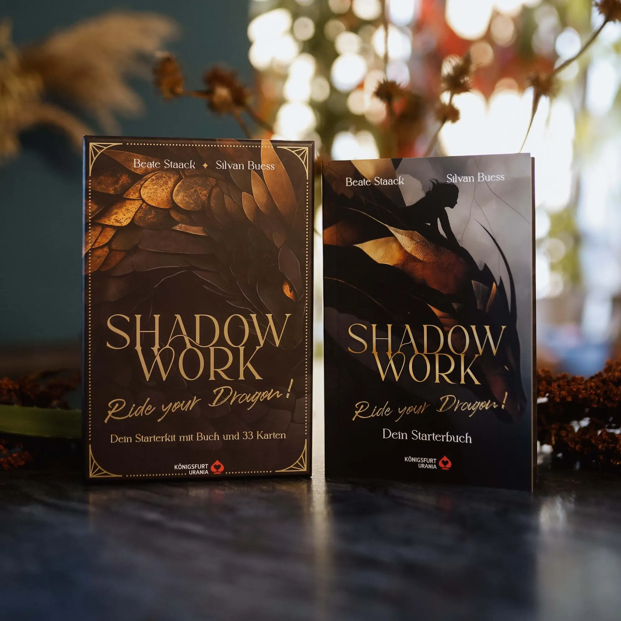 Bild: 9783868262049 | Shadow Work - Ride your Dragon! Dein Starterkit mit Buch und 33 Karten