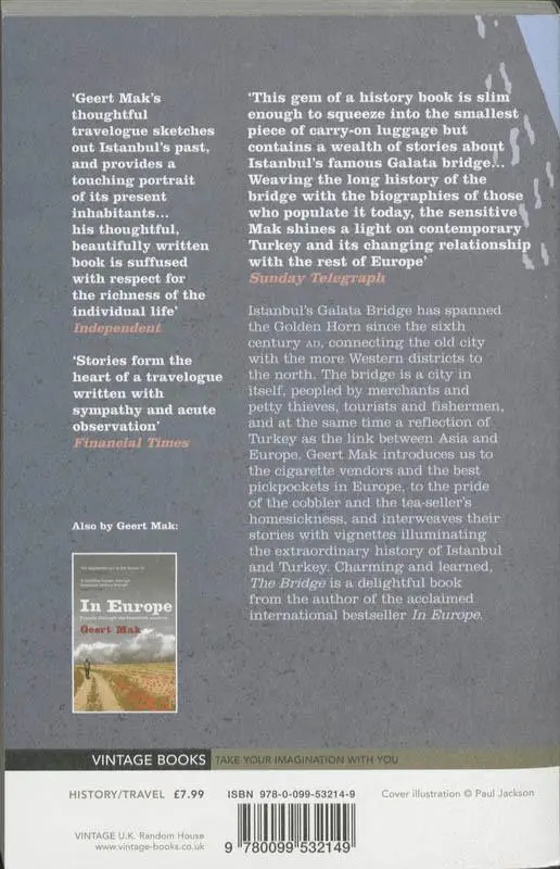 Rückseite: 9780099532149 | The Bridge: A Journey Between Orient and Occident | Geert Mak | Buch