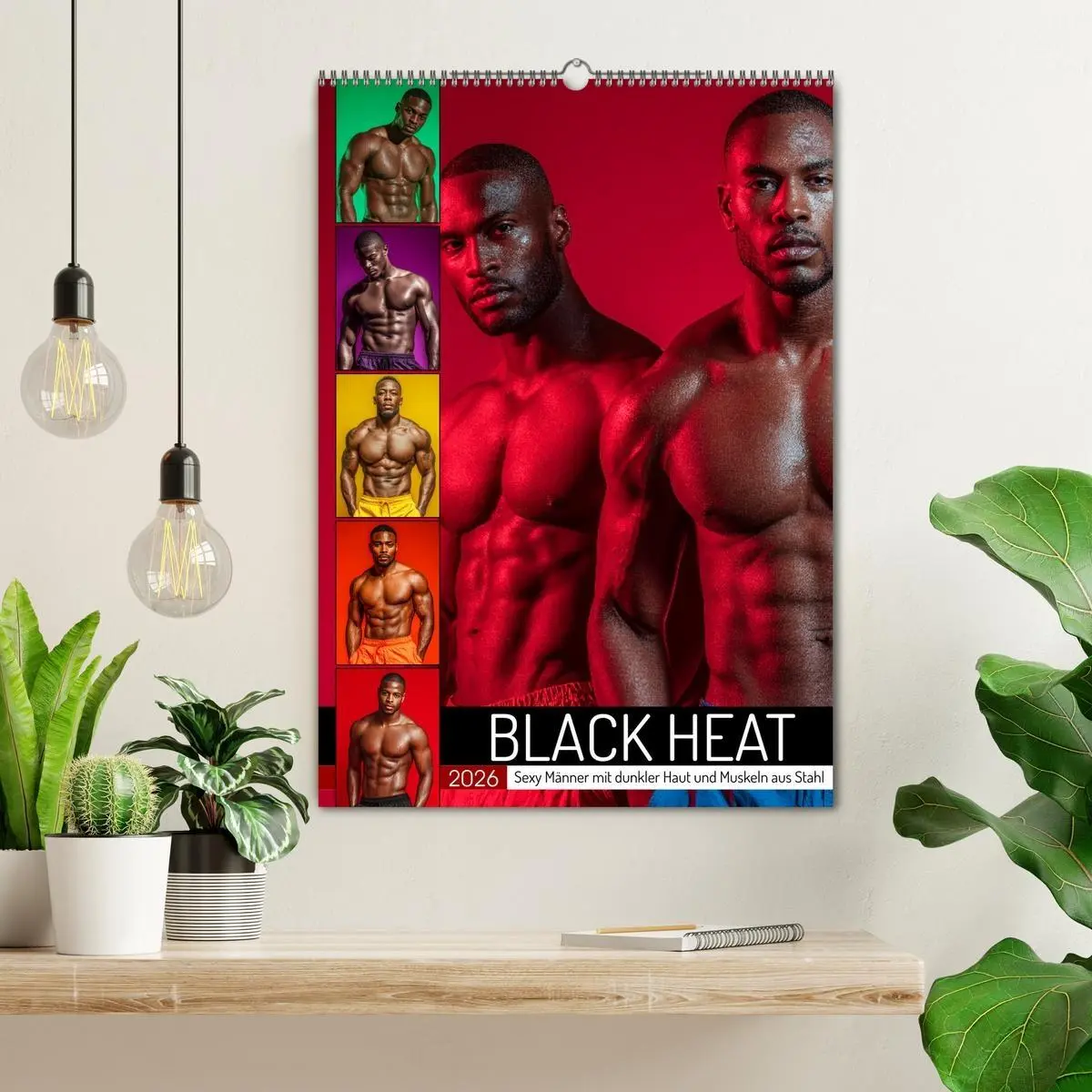 Bild: 9783516632149 | BLACK HEAT - Sexy Männer mit dunkler Haut und Muskeln aus Stahl...