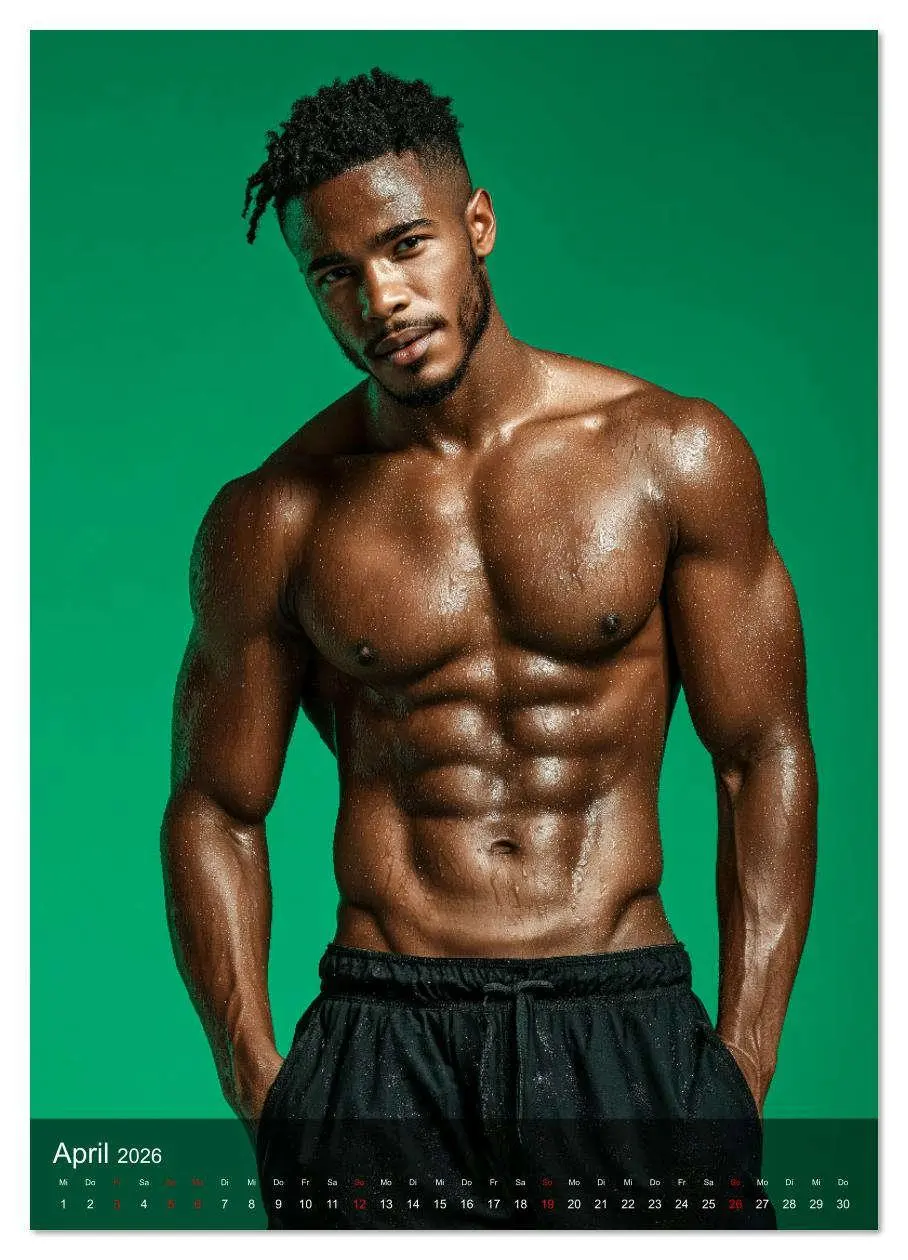 Bild: 9783516632149 | BLACK HEAT - Sexy Männer mit dunkler Haut und Muskeln aus Stahl...