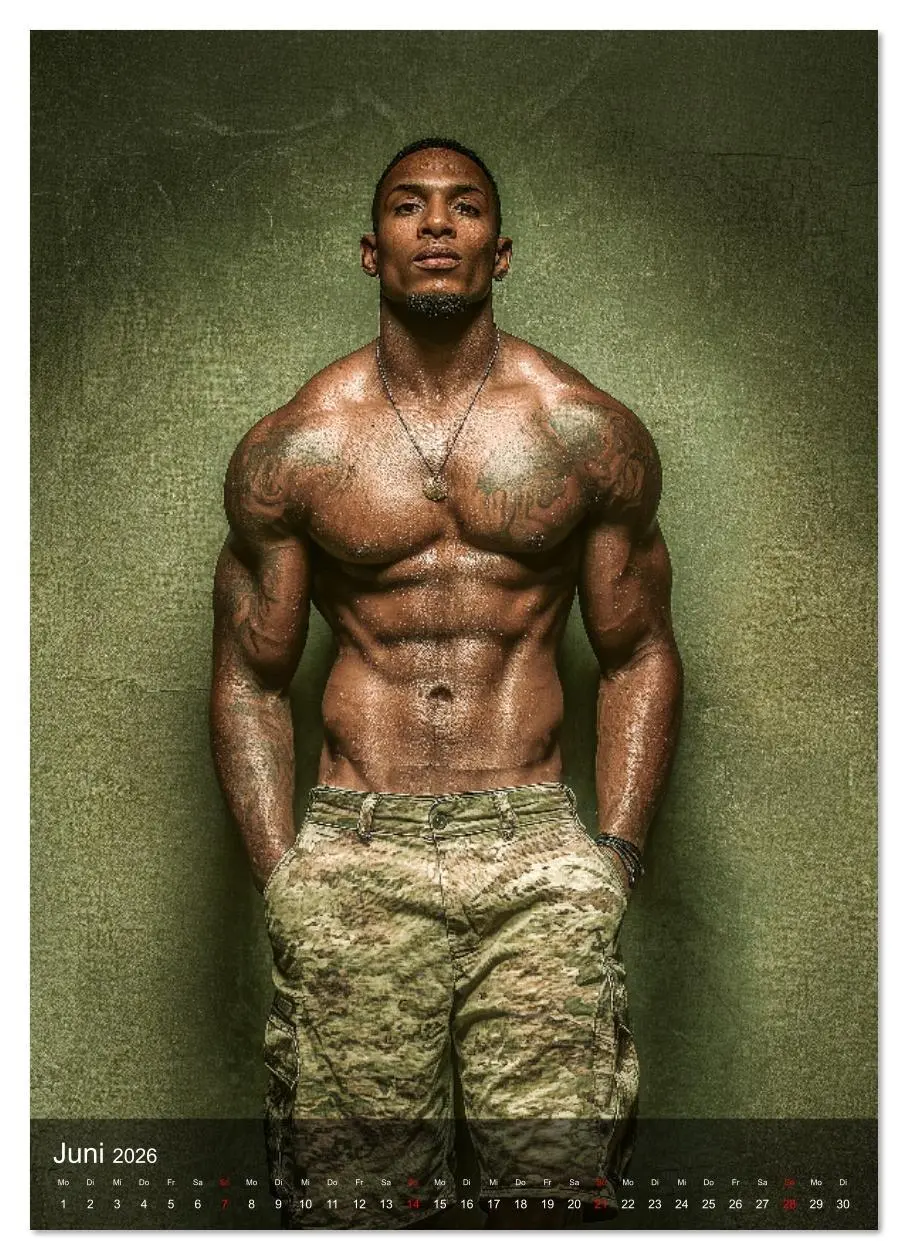 Bild: 9783516632149 | BLACK HEAT - Sexy Männer mit dunkler Haut und Muskeln aus Stahl...