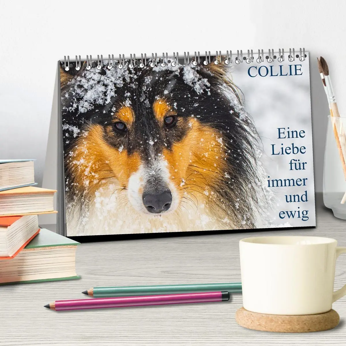 Bild: 9783569342149 | Collies - Eine Liebe für immer und ewig (Tischkalender 2027 DIN A5...