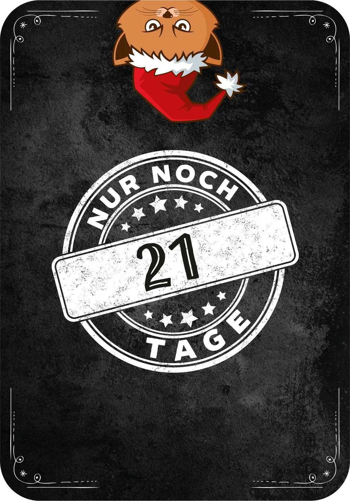 Bild: 9783845862149 | Advent, Advent, die Stimmung brennt! | 24 Kärtchen zum Abreagieren