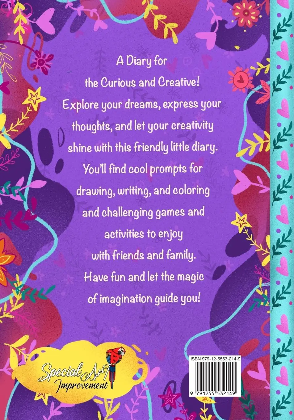 Rückseite: 9791255532149 | My Creative Diary | Sav Lucia (u. a.) | Taschenbuch | Englisch | 2024