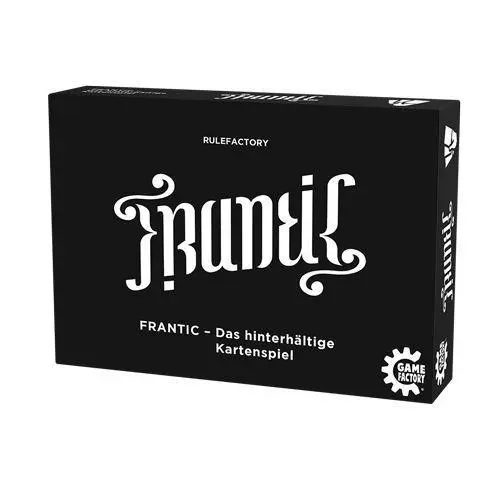 Bild: 7640142762249 | Frantic | Spieler: 2-8, Dauer: ca. 30 Minuten | Game Factory | Spiel
