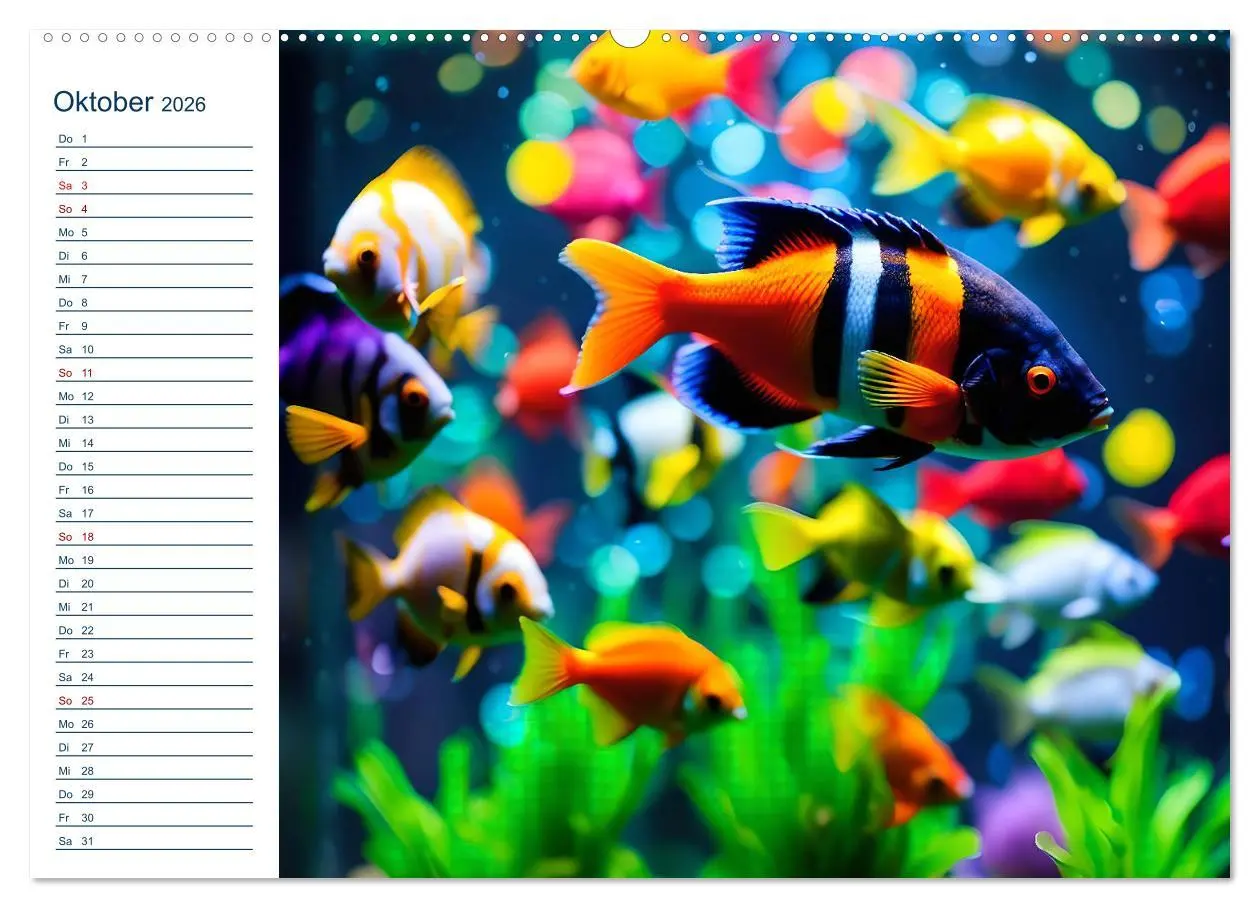 Bild: 9783457392249 | Aquarienzauber - Bunte KI Unterwasserwelten (hochwertiger Premium...
