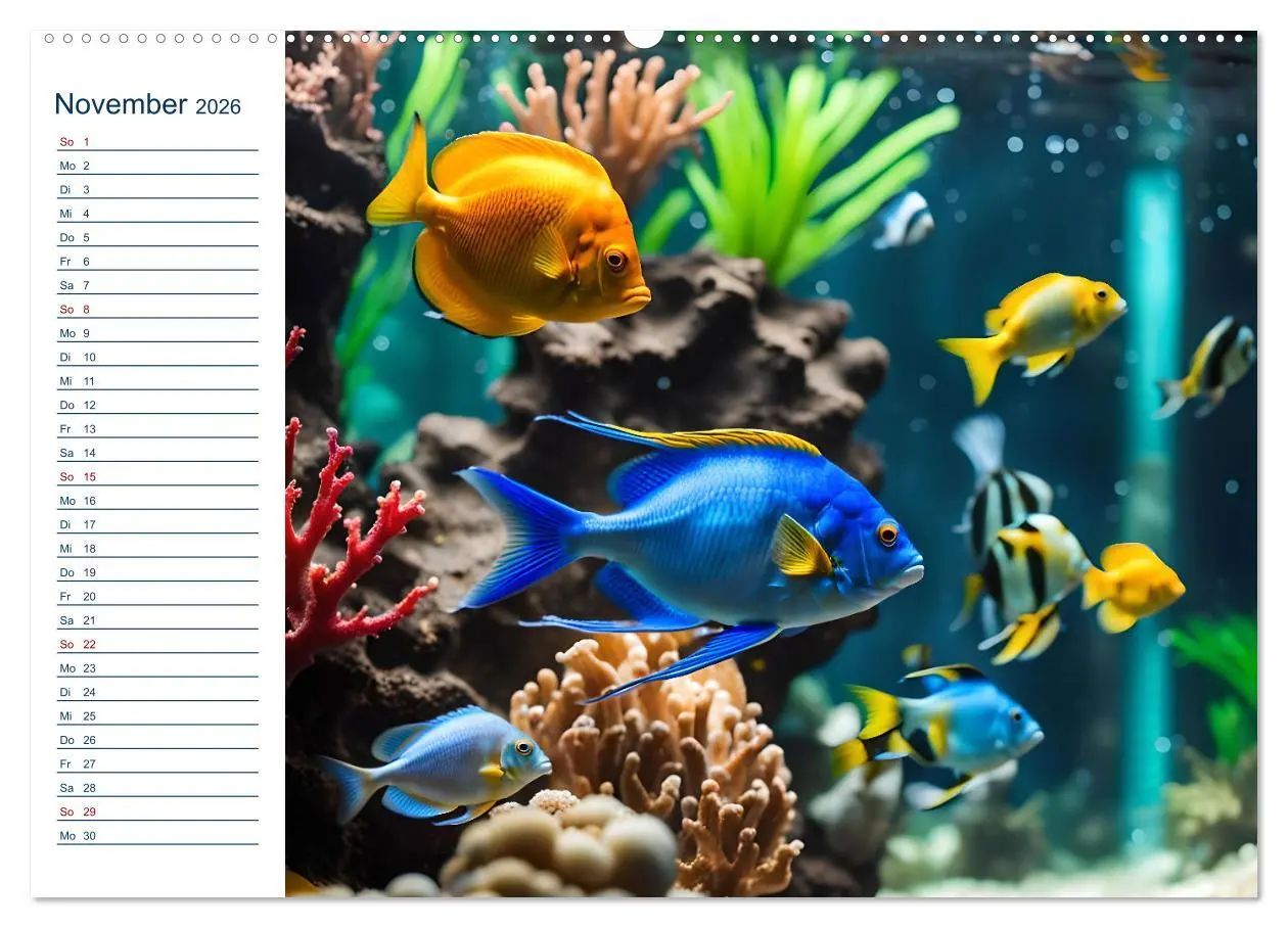 Bild: 9783457392249 | Aquarienzauber - Bunte KI Unterwasserwelten (hochwertiger Premium...