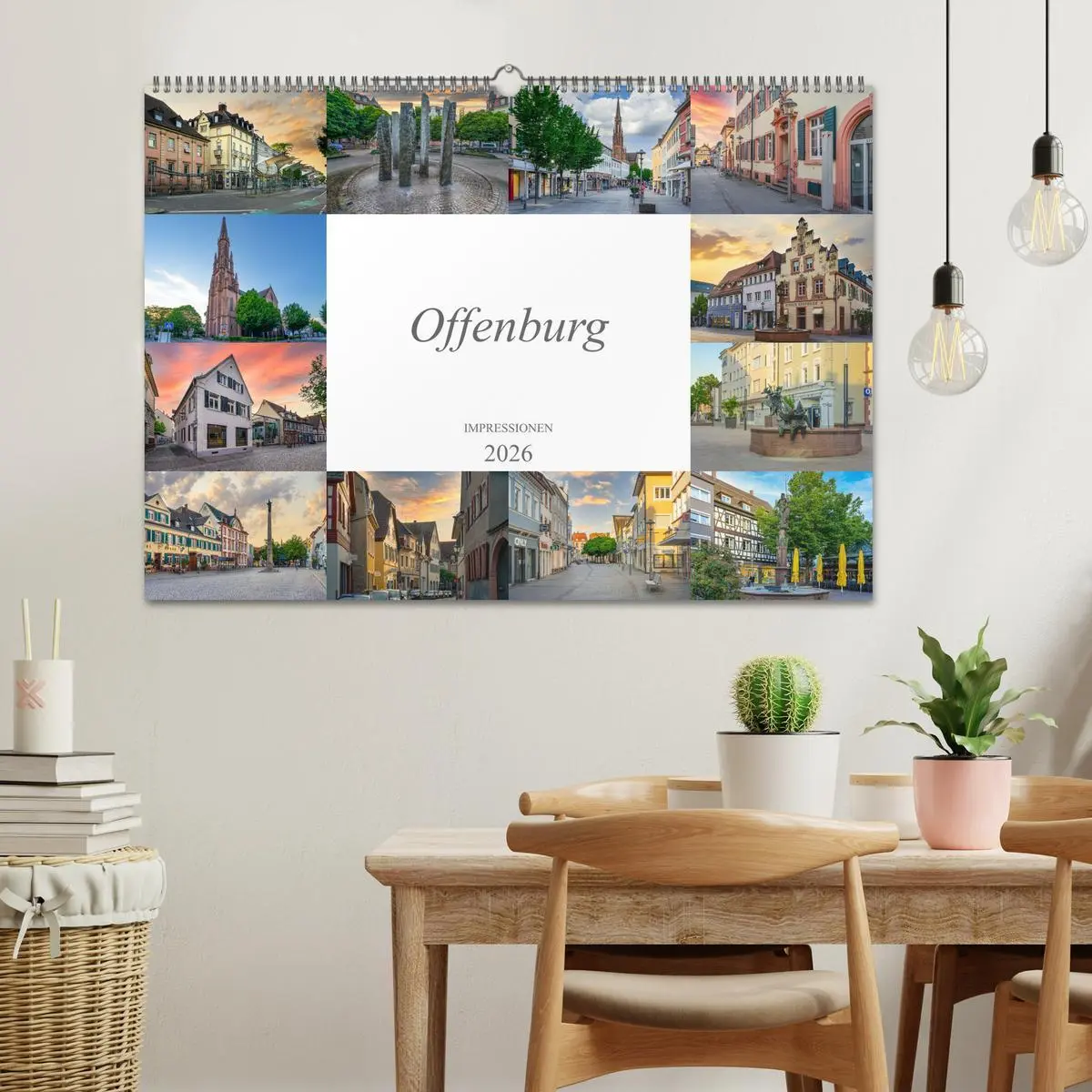 Bild: 9783457602249 | Offenburg Impressionen (Wandkalender 2026 DIN A2 quer), CALVENDO...