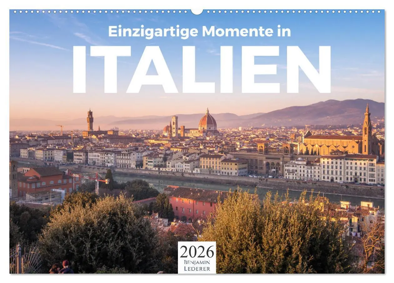 Cover: 9783457772249 | Einzigartige Momente in Italien. (Wandkalender 2026 DIN A2 quer),...
