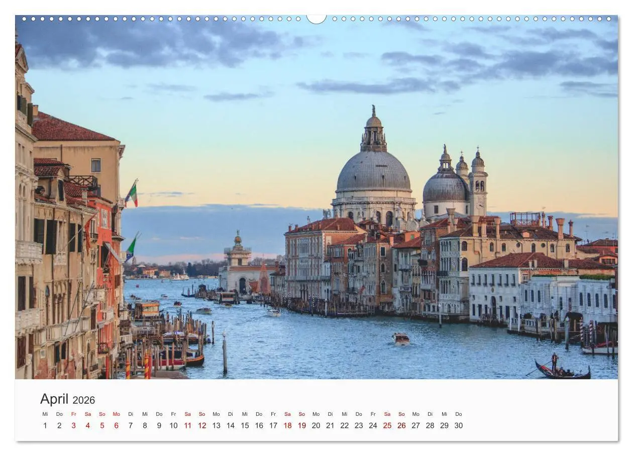 Bild: 9783457772249 | Einzigartige Momente in Italien. (Wandkalender 2026 DIN A2 quer),...