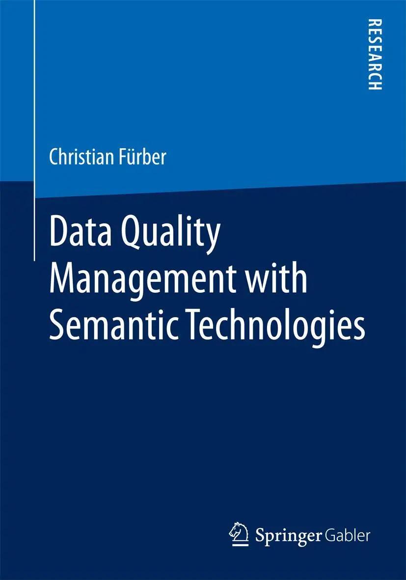 Cover: 9783658122249 | Data Quality Management with Semantic Technologies | Christian Fürber