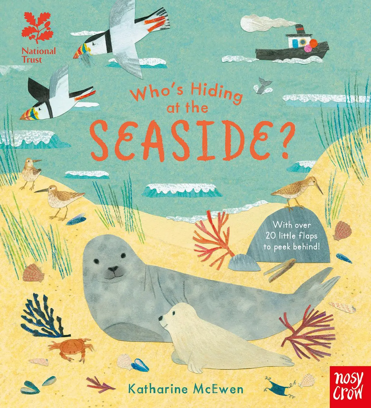 Cover: 9781788002349 | National Trust: Who's Hiding at the Seaside? | Katharine McEwen | Buch