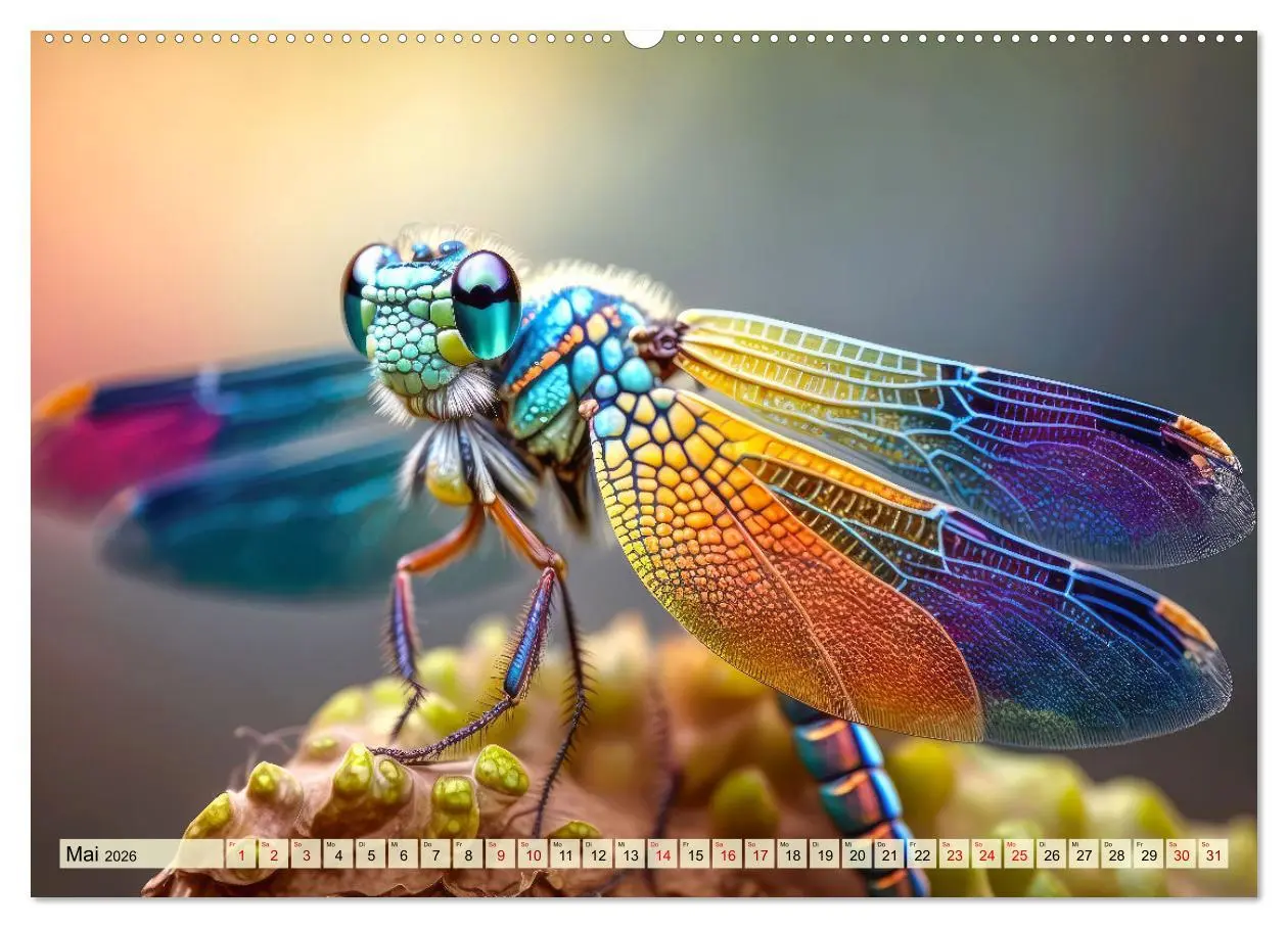 Bild: 9783457382349 | Insekten ganz gross (hochwertiger Premium Wandkalender 2026 DIN A2...