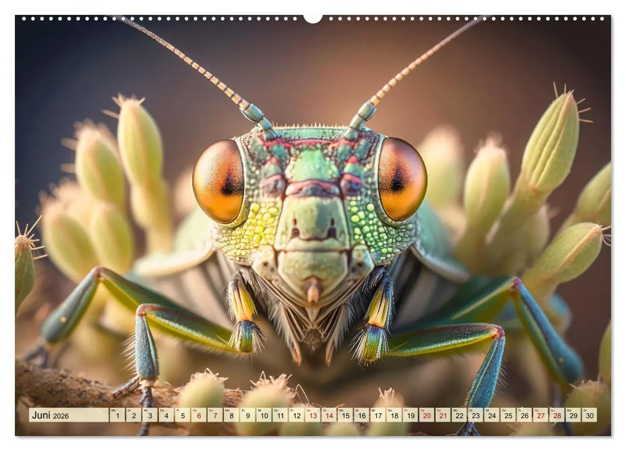 Bild: 9783457382349 | Insekten ganz gross (hochwertiger Premium Wandkalender 2026 DIN A2...