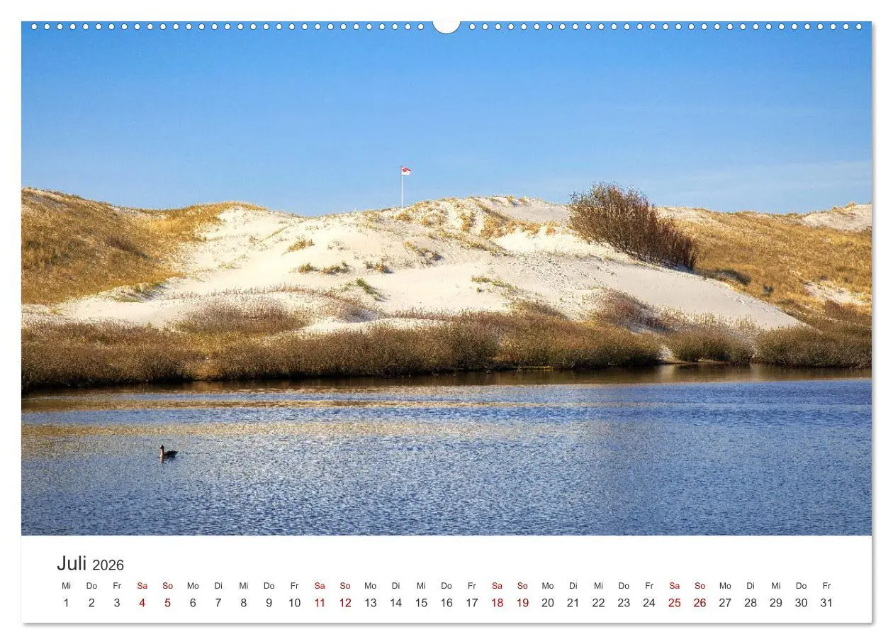 Bild: 9783457522349 | Amrum - Perle der Nordsee (Wandkalender 2026 DIN A2 quer), CALVENDO...