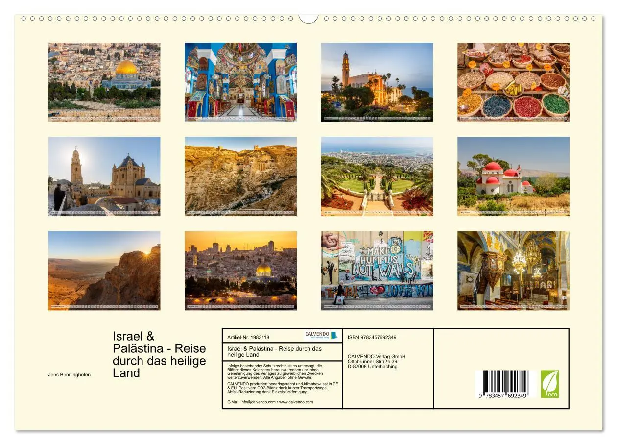 Bild: 9783457692349 | Israel &amp; Palästina - Reise durch das heilige Land (hochwertiger...