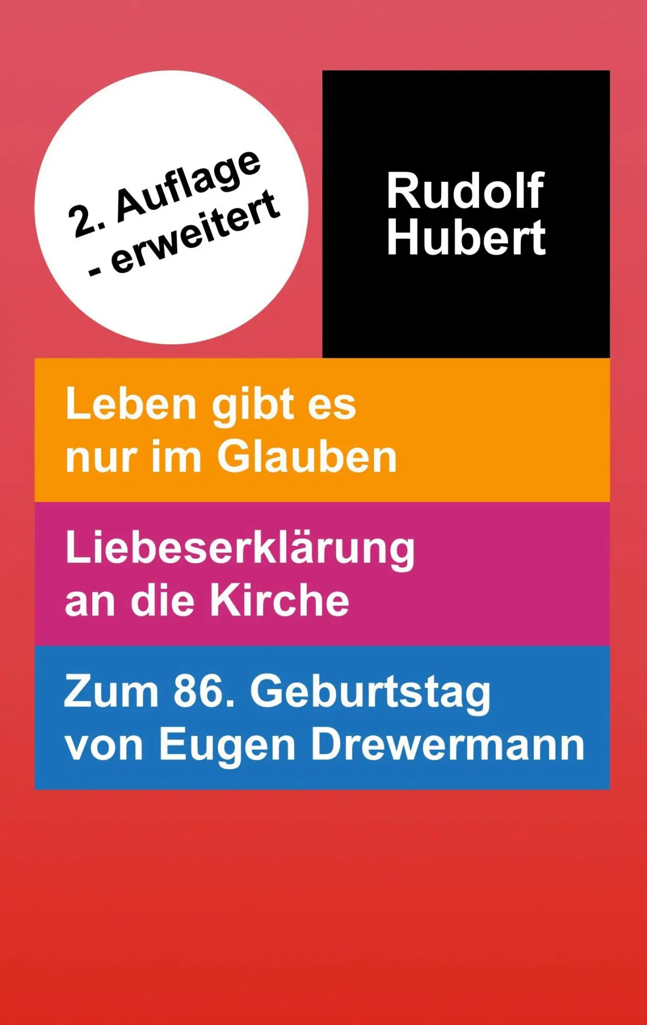 Cover: 9783696352349 | Leben gibt es nur im Glauben | Rudolf Hubert | Taschenbuch | 52 S.