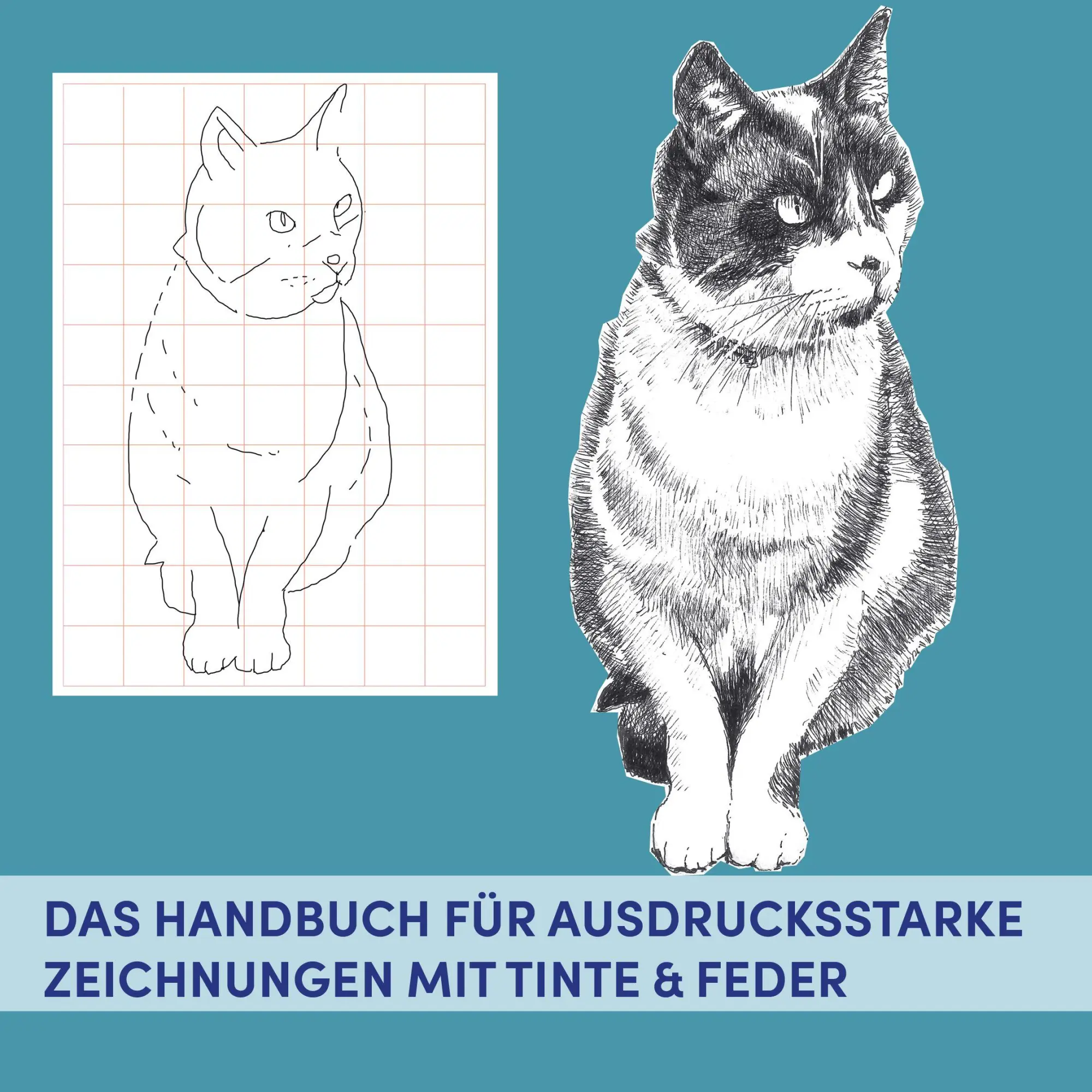 Bild: 9783735882349 | Zeichnen mit Pen &amp; Ink | Viele Techniken, Insider-Tipps und Vorlagen