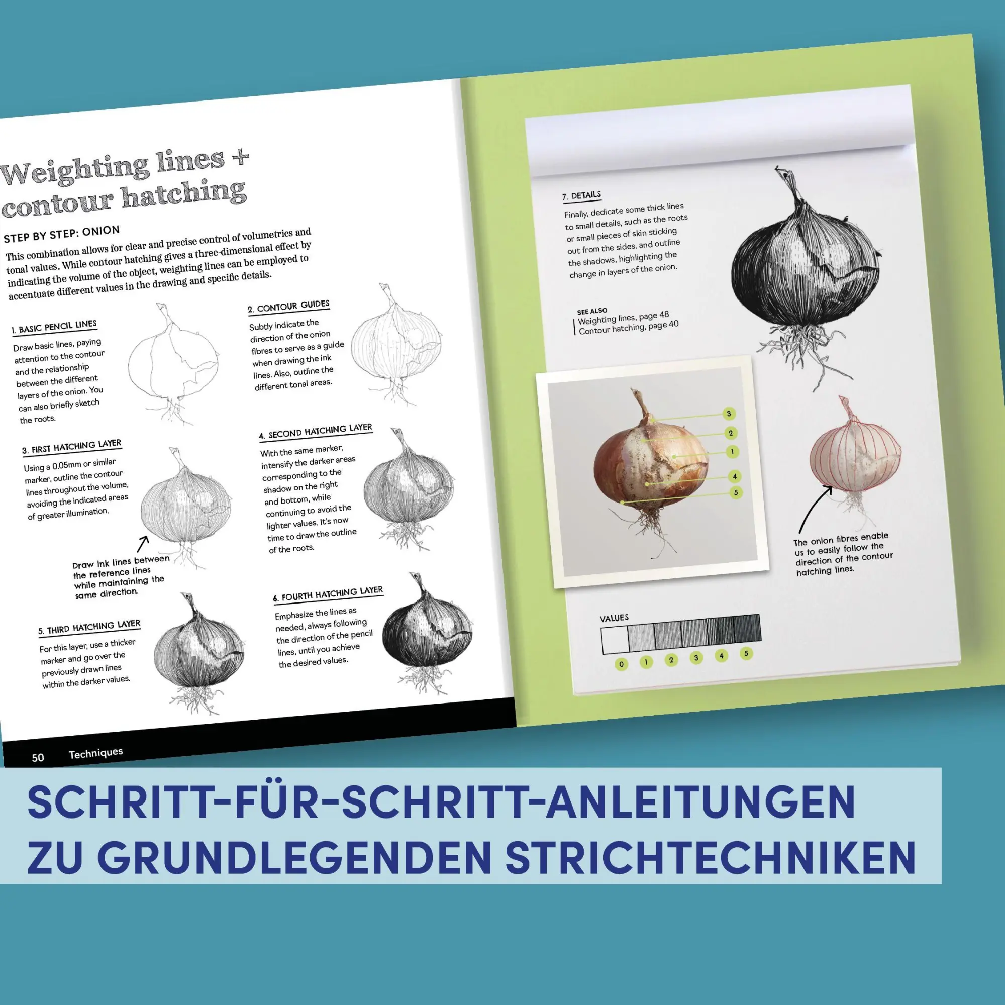 Bild: 9783735882349 | Zeichnen mit Pen &amp; Ink | Viele Techniken, Insider-Tipps und Vorlagen