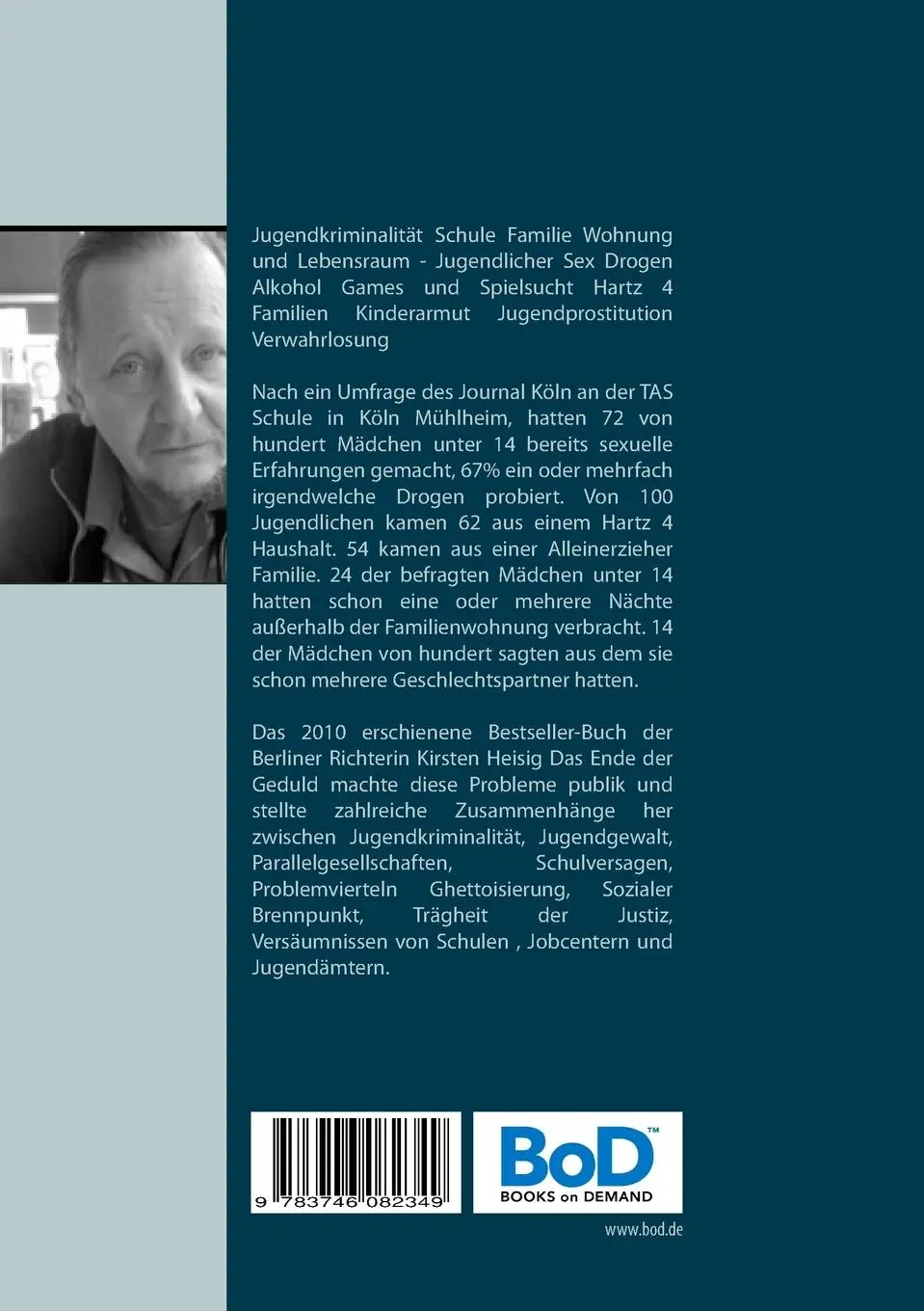 Rückseite: 9783746082349 | Jugendkriminalität heute | Heinz Duthel | Taschenbuch | 252 S. | 2018