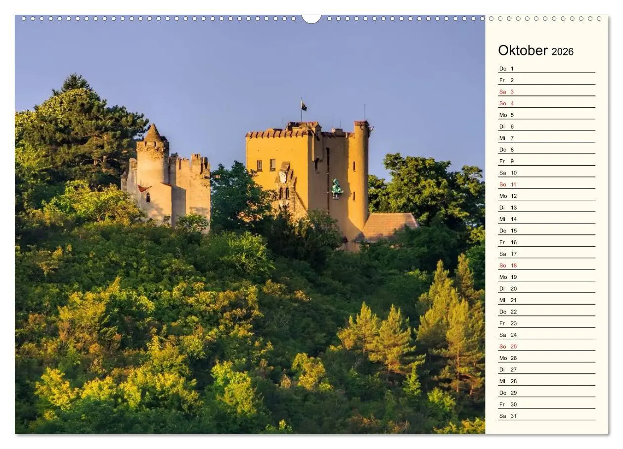 Bild: 9783457992449 | Burgen im Harz (Wandkalender 2026 DIN A2 quer), CALVENDO...