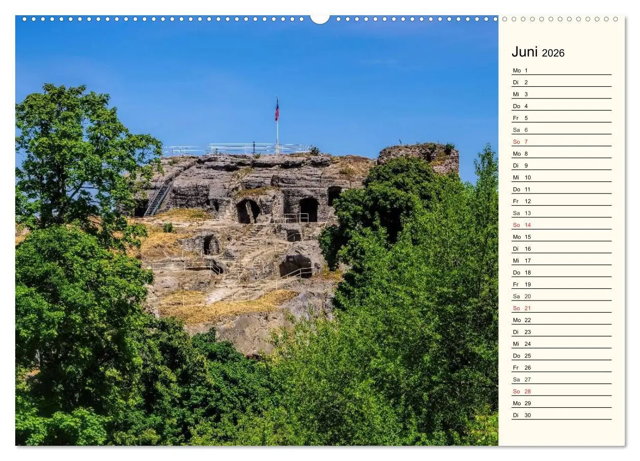 Bild: 9783457992449 | Burgen im Harz (Wandkalender 2026 DIN A2 quer), CALVENDO...