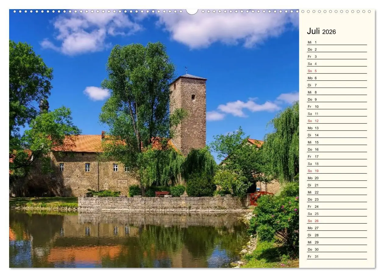 Bild: 9783457992449 | Burgen im Harz (Wandkalender 2026 DIN A2 quer), CALVENDO...