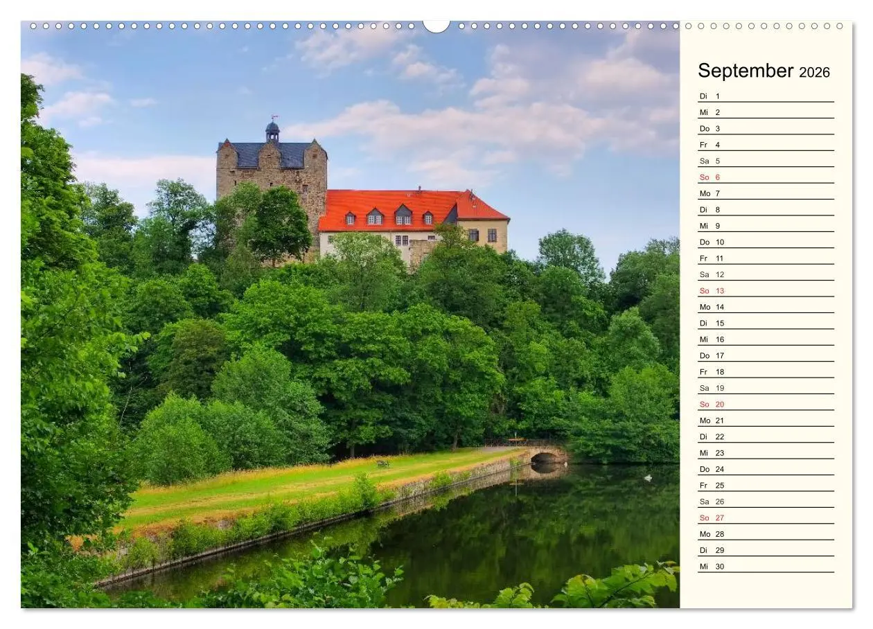 Bild: 9783457992449 | Burgen im Harz (Wandkalender 2026 DIN A2 quer), CALVENDO...