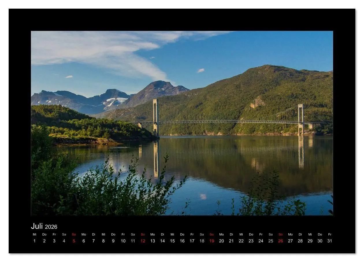 Bild: 9783516082449 | Traumhaftes Skandinavien (Wandkalender 2026 DIN A3 quer), CALVENDO...