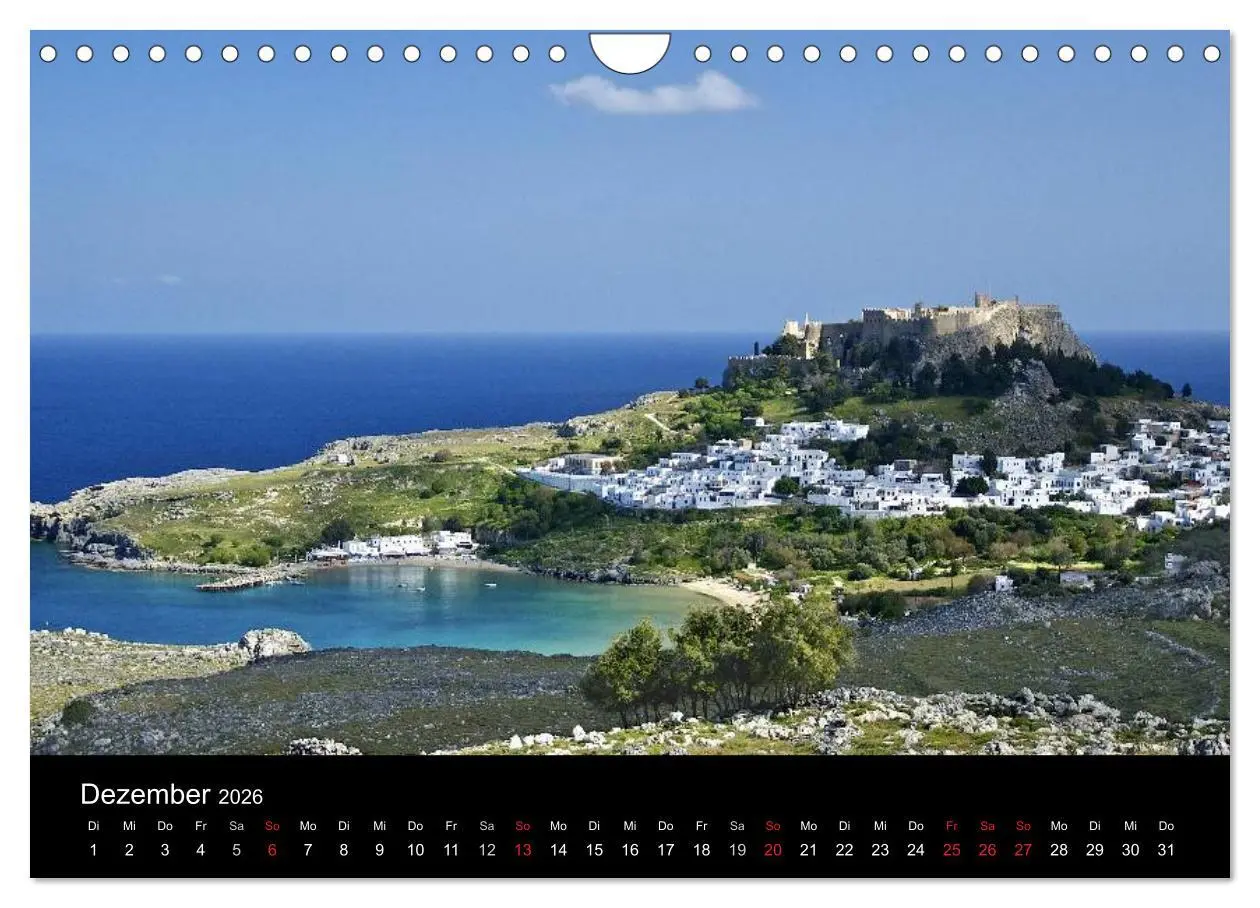 Bild: 9783516152449 | Traumstrände (Wandkalender 2026 DIN A4 quer), CALVENDO Monatskalender