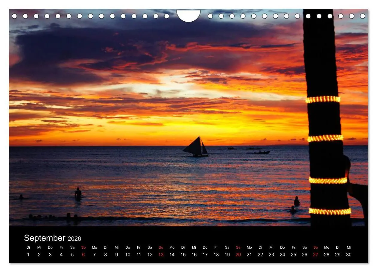 Bild: 9783516152449 | Traumstrände (Wandkalender 2026 DIN A4 quer), CALVENDO Monatskalender