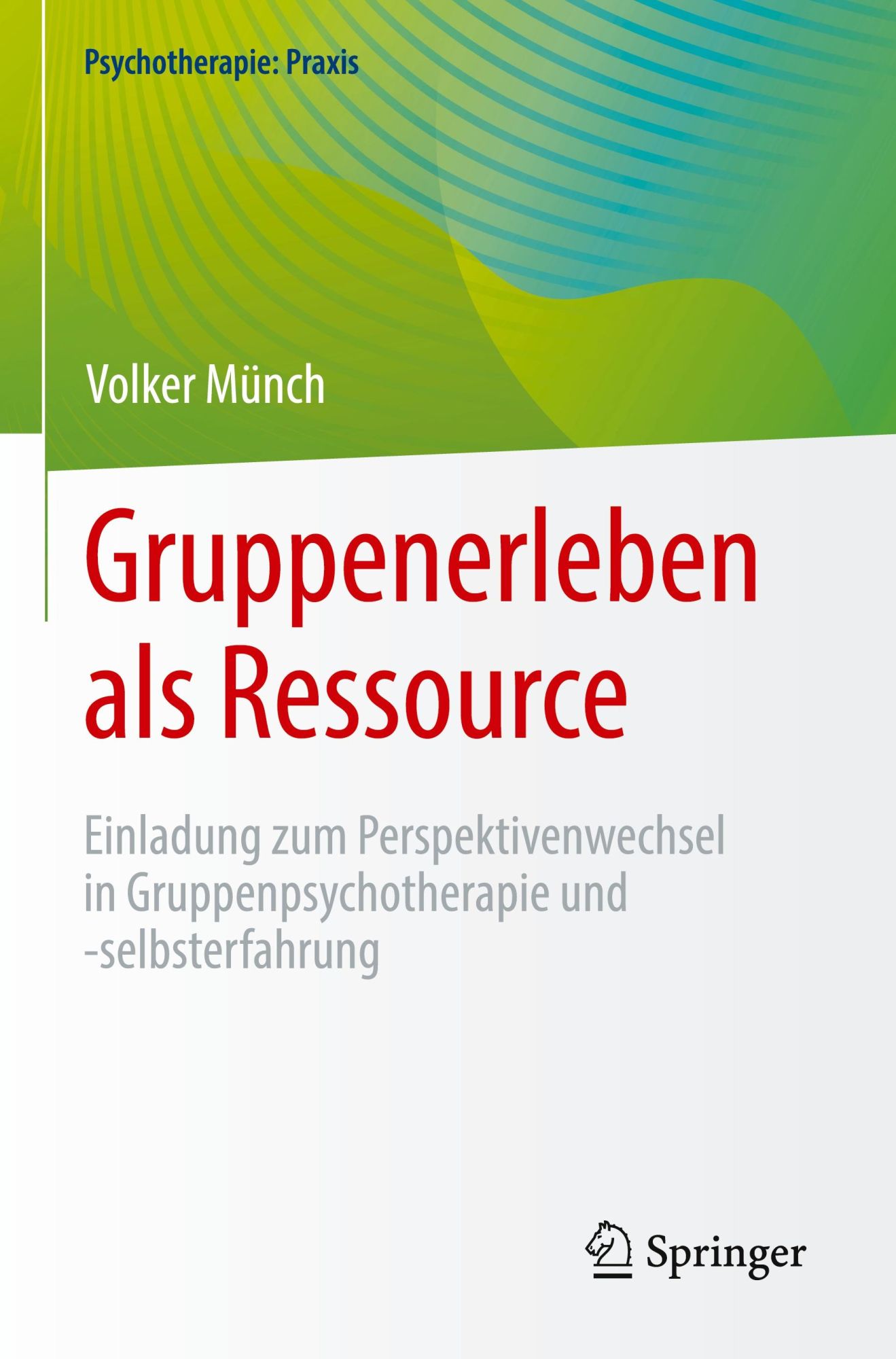 Cover: 9783662682449 | Gruppenerleben als Ressource | Volker Münch | Taschenbuch | xiii