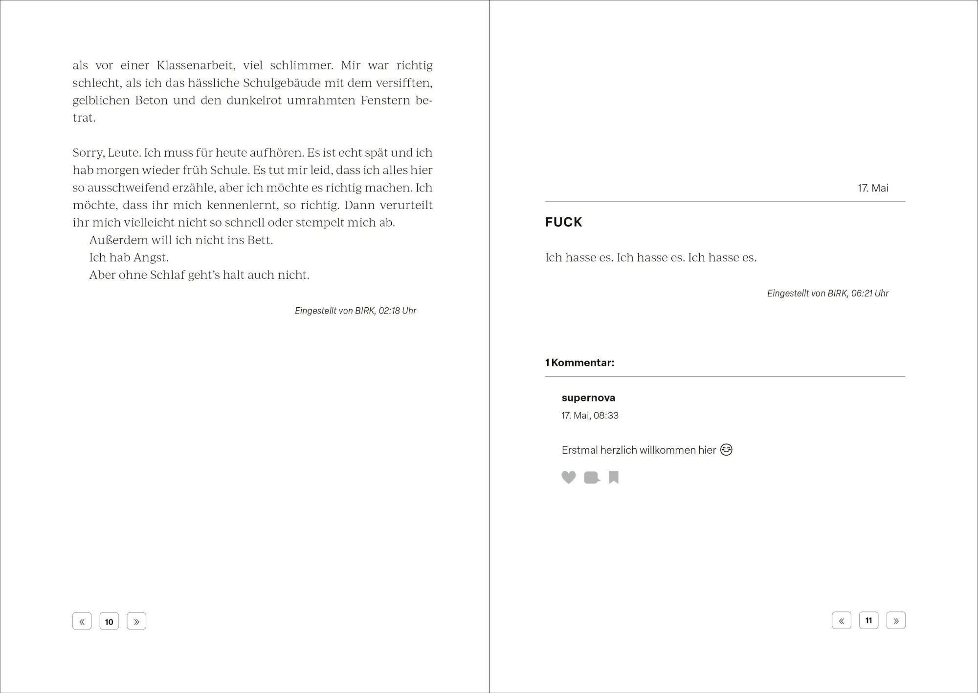 Bild: 9783734882449 | Birk | Young-Adult-Roman über Mental Health und Selbstfindung | Buch