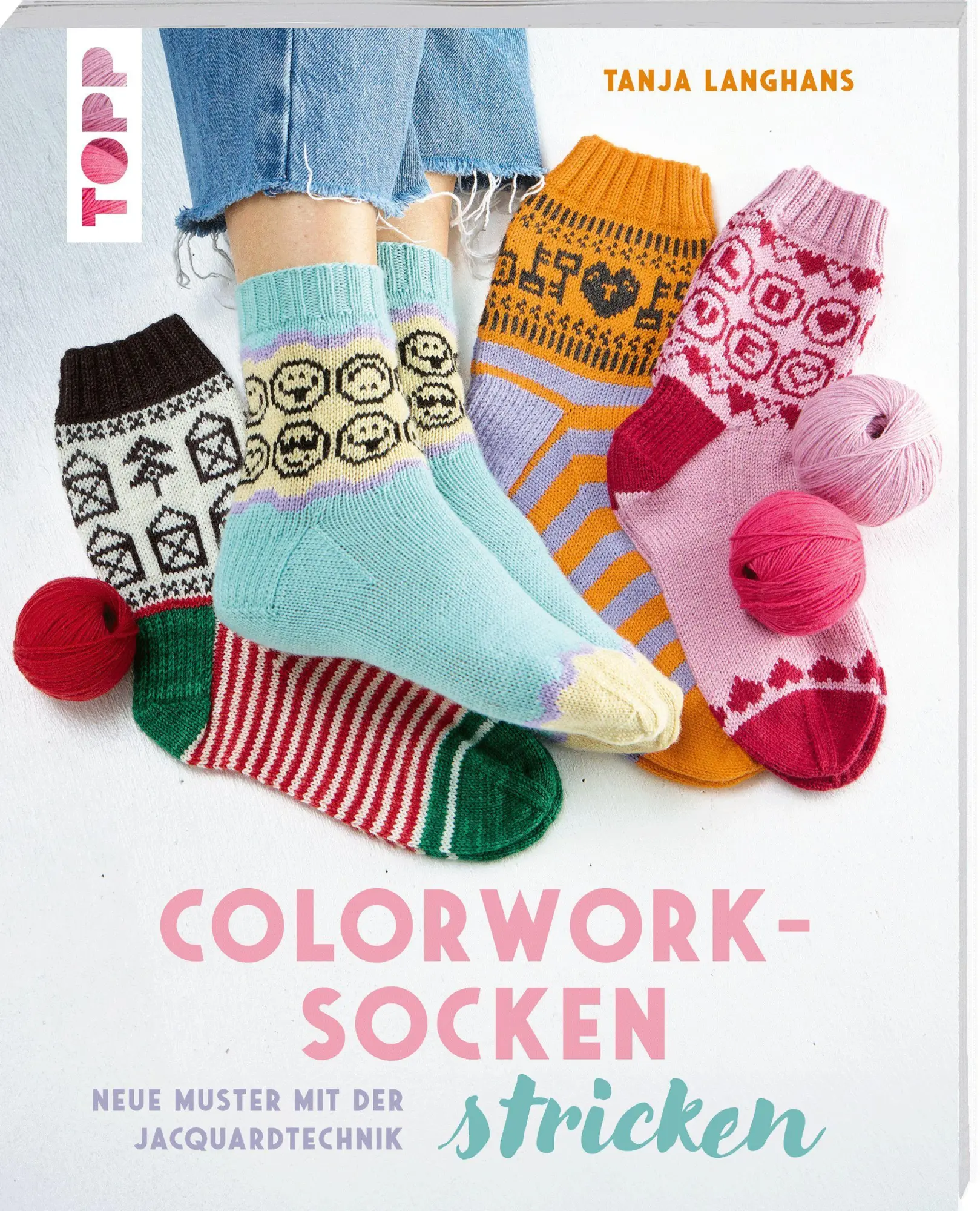 Cover: 9783735872449 | Colorwork-Socken stricken | Neue Muster mit der Jacquardtechnik | Buch