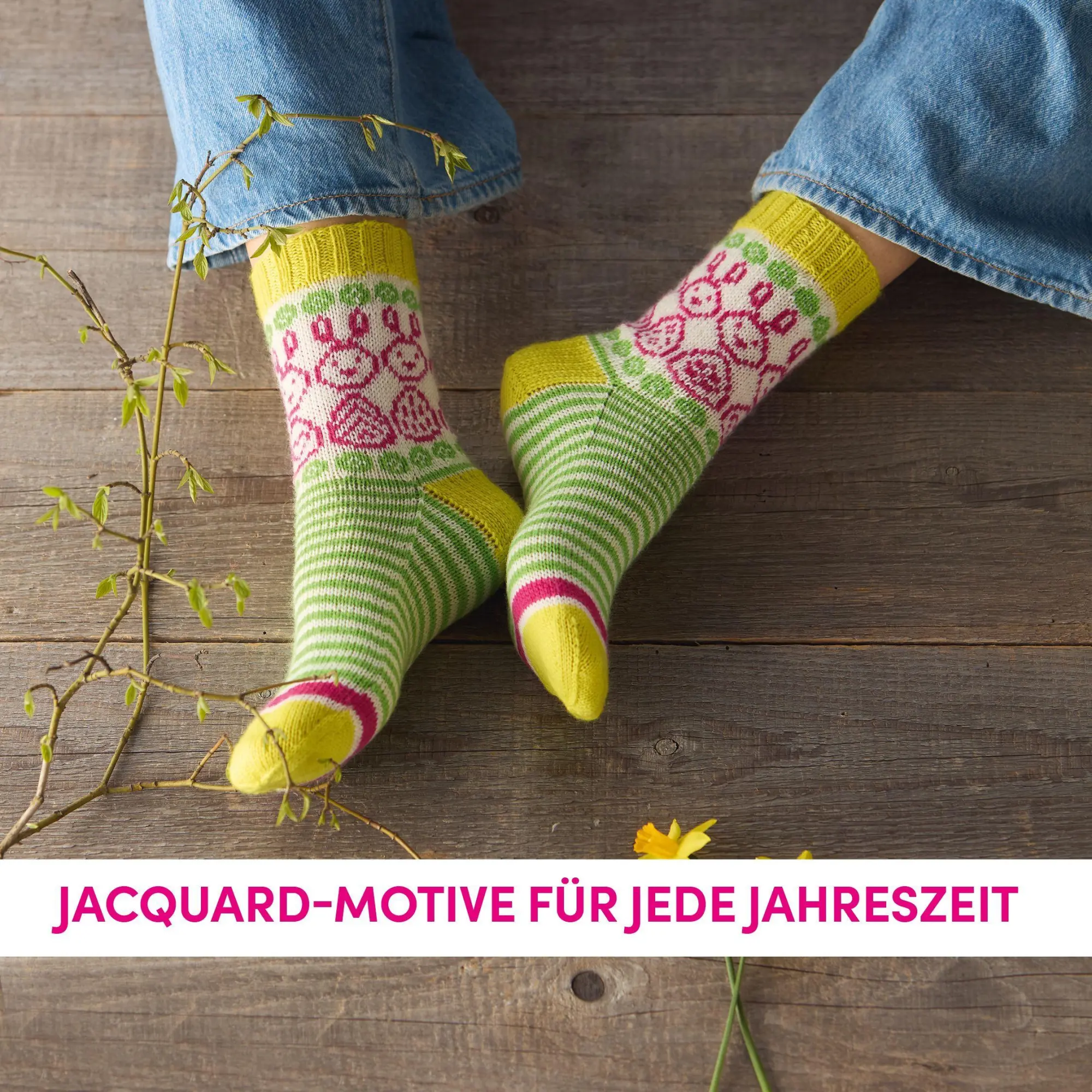 Bild: 9783735872449 | Colorwork-Socken stricken | Neue Muster mit der Jacquardtechnik | Buch