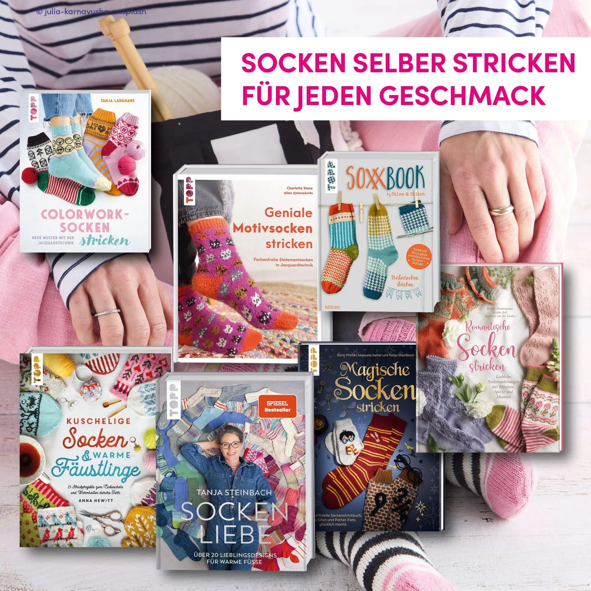 Bild: 9783735872449 | Colorwork-Socken stricken | Neue Muster mit der Jacquardtechnik | Buch