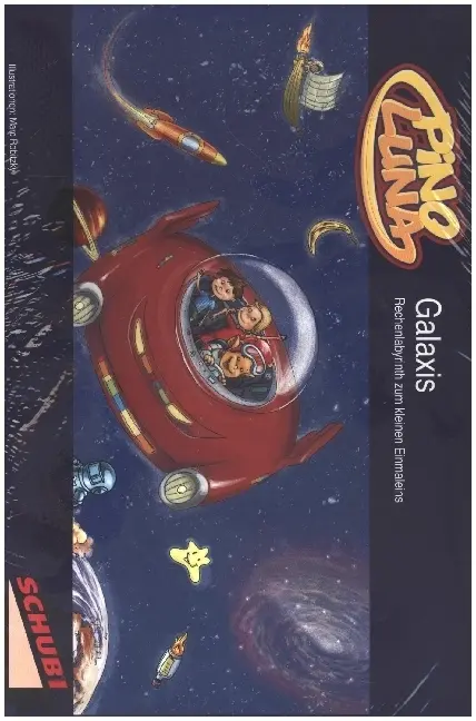 Cover: 9783867232449 | Pinoluna Galaxis | Rechenlabyrinth zum Einmaleins | Marc Robitzky
