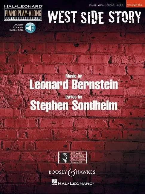 Cover: 888680022549 | West Side Story | Piano Play-Along Volume 130 | Sondheim | Taschenbuch