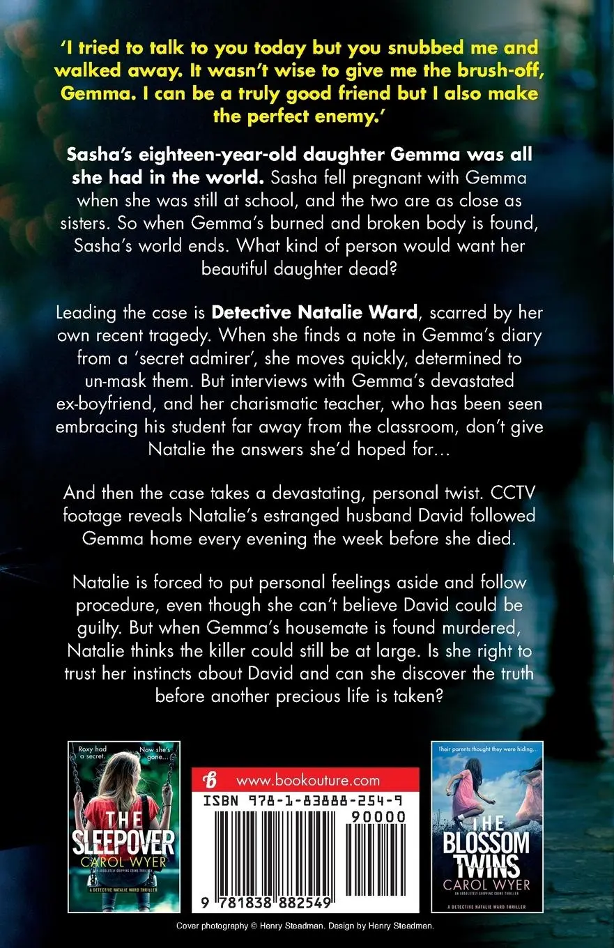 Rückseite: 9781838882549 | The Secret Admirer | An absolutely gripping crime thriller | Wyer