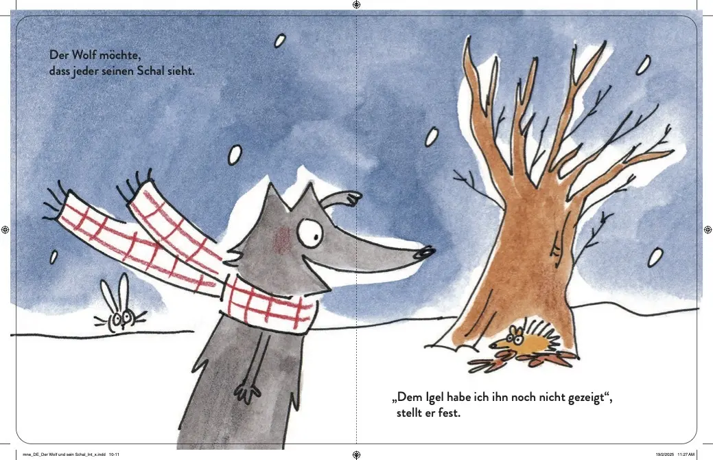 Bild: 9783039342549 | Der Wolf und sein Schal | Virginie Costa | Buch | 24 S. | Deutsch