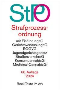 Cover: 9783423532549 | Strafprozessordnung | Taschenbuch | dtv-Taschenbücher Beck Texte