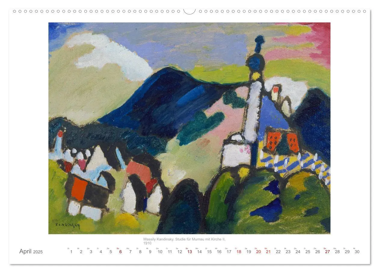 Bild: 9783435342549 | Klassische Moderne 2025 - Mit Kunst durchs Jahr (hochwertiger...