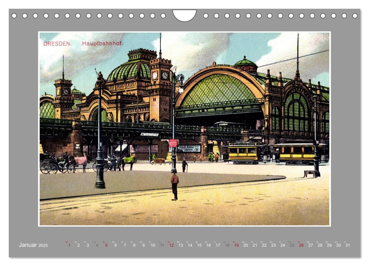Bild: 9783435722549 | Historische Bahnhöfe (Wandkalender 2025 DIN A4 quer), CALVENDO...