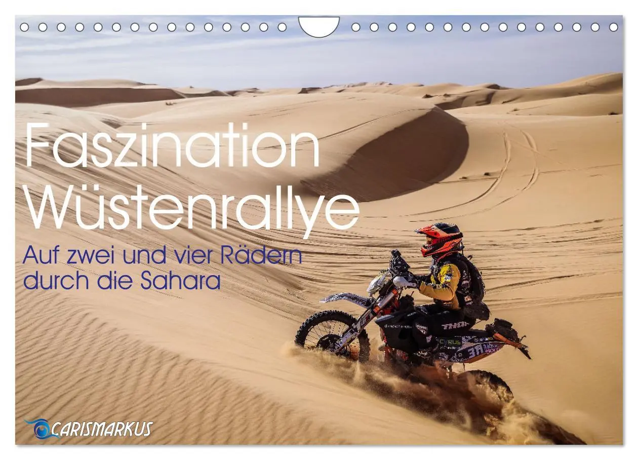 Cover: 9783457362549 | Faszination Wüstenrallye (Wandkalender 2026 DIN A4 quer), CALVENDO...