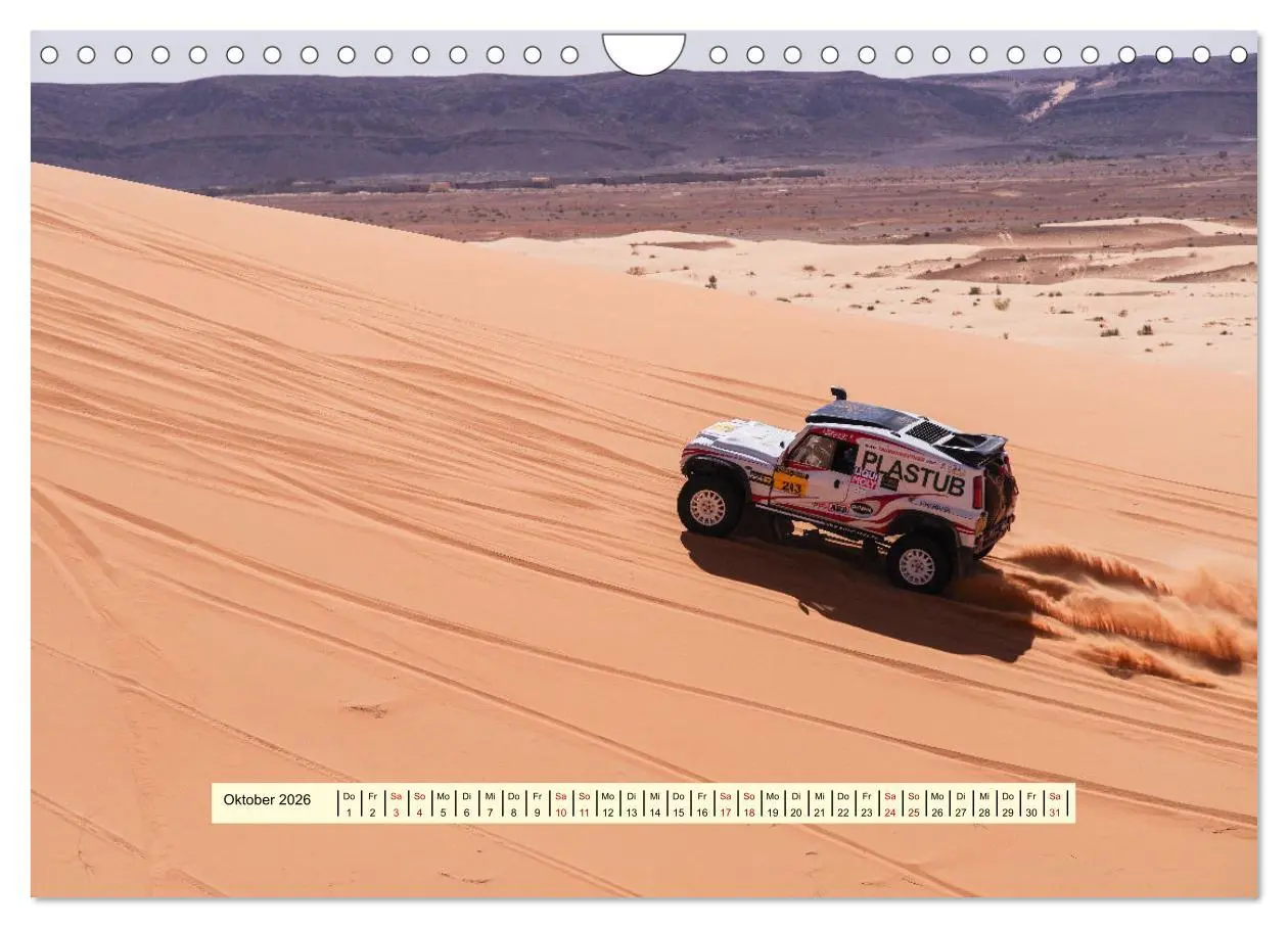 Bild: 9783457362549 | Faszination Wüstenrallye (Wandkalender 2026 DIN A4 quer), CALVENDO...